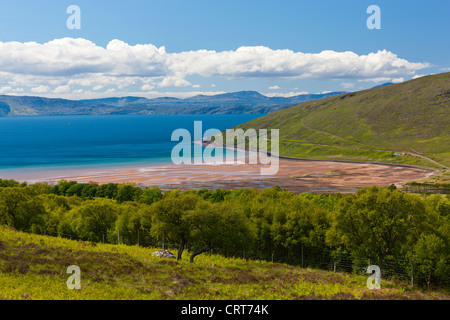 Kraainem beach, Wester Ross dans le nord-ouest des Highlands d'Écosse, Royaume-Uni, Europe Banque D'Images