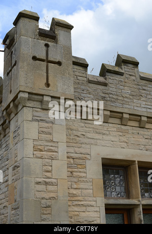 Walworth castle, comté de Durham, Royaume-Uni Banque D'Images