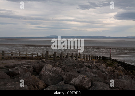 La baie de Morecambe Banque D'Images