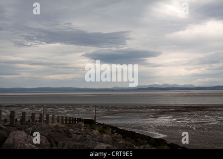 La baie de Morecambe Banque D'Images