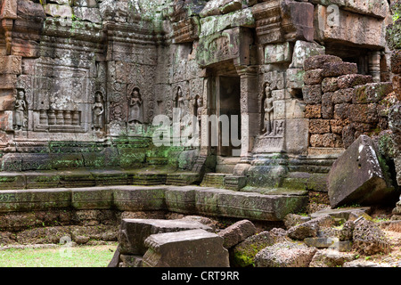 Ta Som, temple Angkor, Site du patrimoine mondial de l'UNESCO, Siem Reap, Cambodge, Asie Banque D'Images