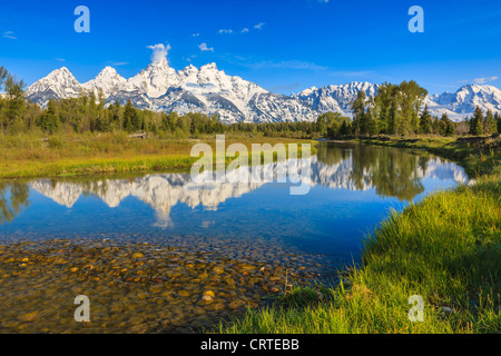 Schwabacher atterrissage à Grand Teton National Park dans le Wyoming, USA Banque D'Images