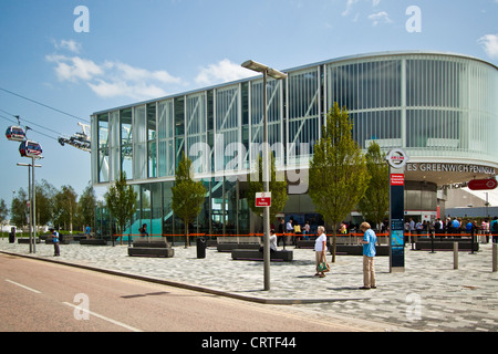 Téléphérique Emirates Air Line Banque D'Images