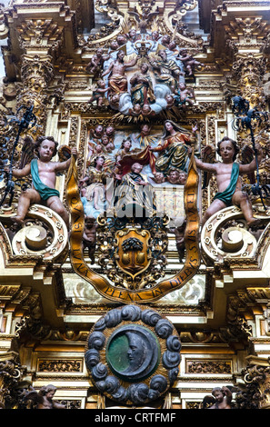 Monastère de San Martiño Pinario Église Santiago de Compostela Galice, Espagne Banque D'Images