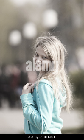 Portrait of young woman Banque D'Images