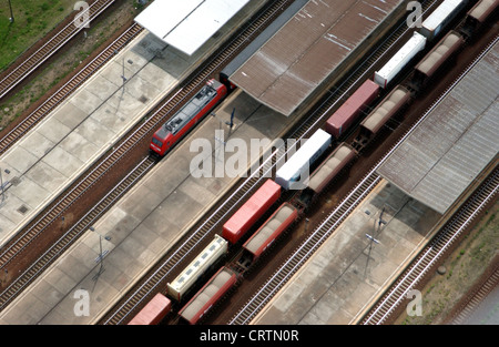 Les trains de marchandises de la compagnie allemande (AG) Banque D'Images