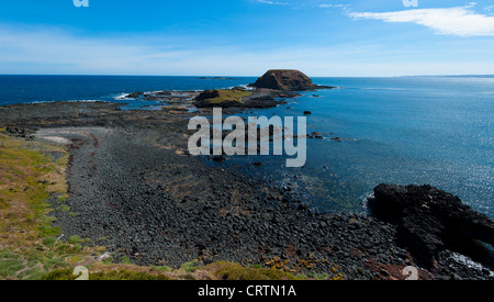 L'Nobbies est situé sur la pointe ouest de l'île de Phillip Island, Victoria, Australie. Banque D'Images