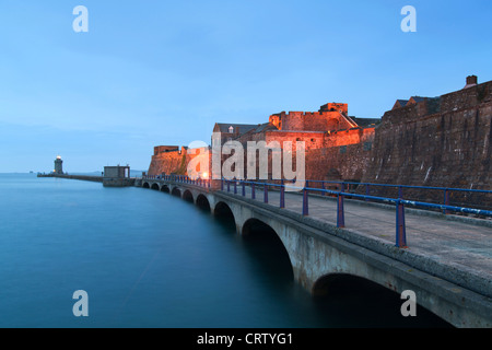 Château Cornet, St Peter Port Guernsey, Channel Isles, UK Banque D'Images