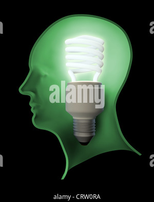 Esprit humain Banque D'Images