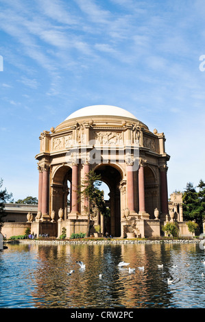 Palace of Fine Arts, San Francisco, Californie Banque D'Images