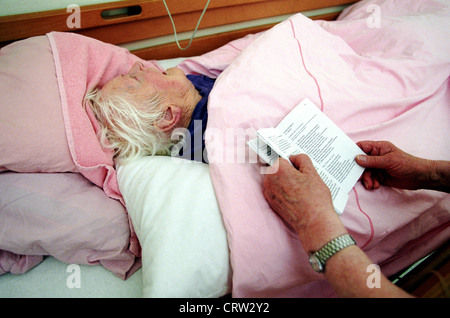 Soins palliatifs bénévole en Allemagne Banque D'Images