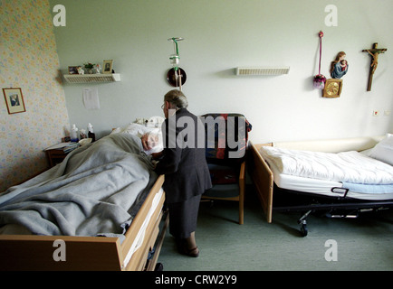 Soins palliatifs bénévole en Allemagne Banque D'Images