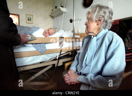 Soins palliatifs bénévole en Allemagne Banque D'Images