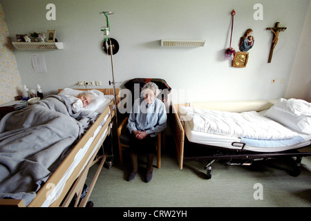 Soins palliatifs bénévole en Allemagne Banque D'Images