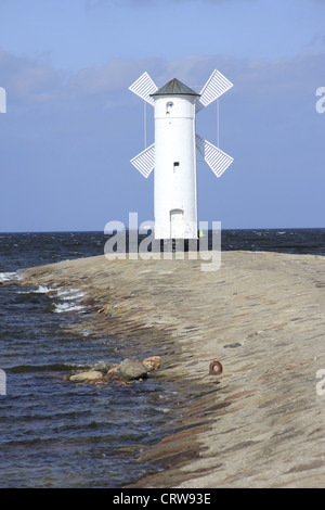 Mill-phare Swinemünde Banque D'Images