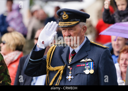 Le vice-maréchal de l'air Miller David Niven, CBE, Royal Air Force Banque D'Images