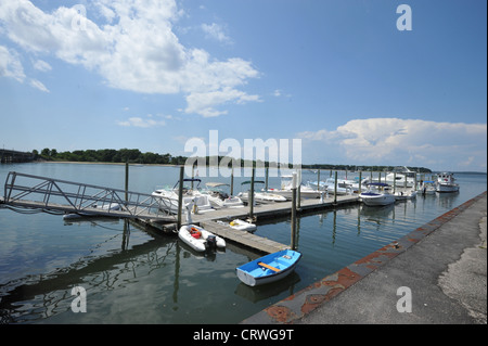 Sag Harbor, Long Island, New York Banque D'Images