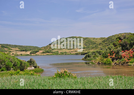 Parc naturel de s'Albufera des Grau, Minorque, Iles Baléares, Espagne Banque D'Images