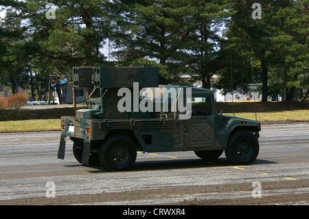 JGSDF Type 93 un missile sol-air Banque D'Images