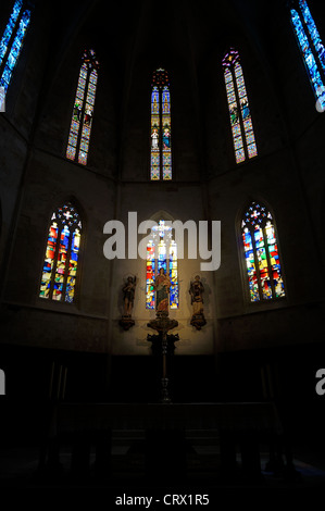 La Basilique Cathédrale de Minorque à ciutadella de menorca, Baléares, Espagne Banque D'Images