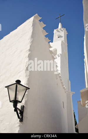 Village de pêcheurs blancs développement de Binibeca, Minorque, Iles Baléares, Espagne Banque D'Images