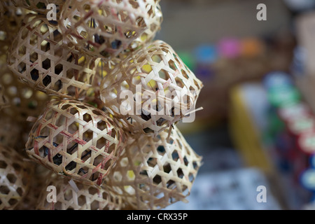 Marché aux oiseaux et insectes, à Shanghai, Chine Banque D'Images