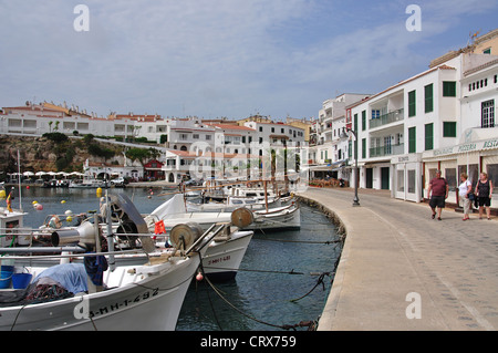 Cales Fonts, Es Castell, Menorca, Minorque, Espagne Banque D'Images