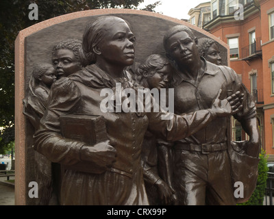 Statue Harriet Tubman dans Boston Massachusetts Banque D'Images