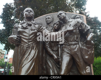 Statue Harriet Tubman dans Boston Massachusetts Banque D'Images