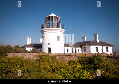 Plus vieux phare sur Portland Bill, Weymouth, Dorset, England, UK Banque D'Images