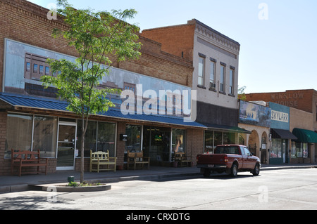 Winslow, Arizona, USA, ville située le long de la route historique 66 Banque D'Images