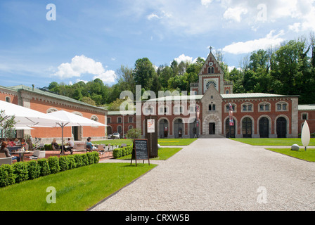 Germany, Bavaria, Bad Reichenhall, vue de Salzmuseum Banque D'Images