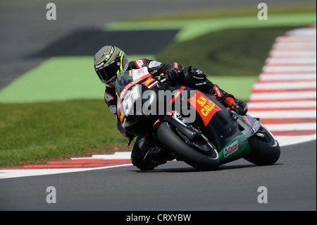 M Pirro, moto gp 2012 Banque D'Images