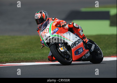 Nicky Hayden, moto gp 2012 Banque D'Images