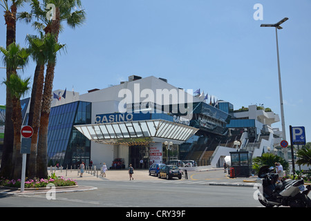 Casino de Palais des Festivals et des Congrès, Promenade de la Croisette, Cannes, Côte d'Azur, Provence-Alpes-Côte d'Azur, France Banque D'Images