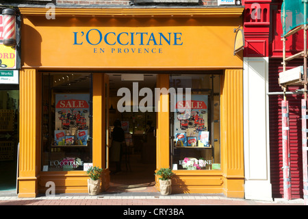 Boutique L'Occitane Dublin Banque D'Images
