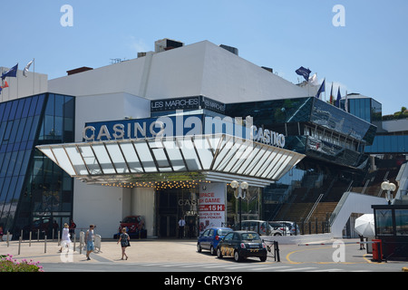 Casino de Palais des Festivals et des Congrès, Promenade de la Croisette, Cannes, Côte d'Azur, Provence-Alpes-Côte d'Azur, France Banque D'Images