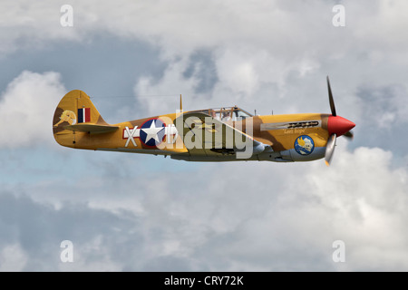 Curtiss P40 Kittyhawk Banque D'Images