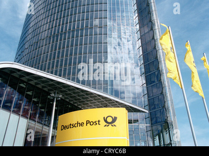 Siège de la Deutsche Post AG à Bonn Banque D'Images