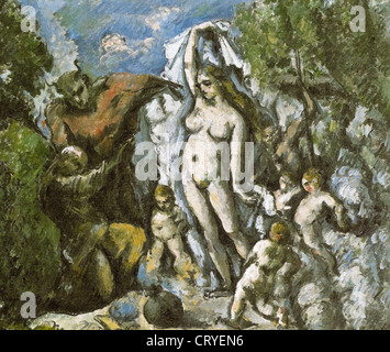 Paul Cézanne La Tentation de saint Antoine XIX ème siècle Musée d'Orsay - France Banque D'Images