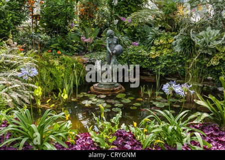 Allan Gardens Conservatory Palm House, Toronto Banque D'Images