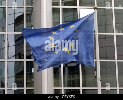 Belgique, Bruxelles, Parlement Européen Banque D'Images