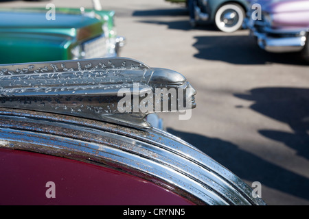 1940 Pontiac Star 4 Sedan détail Banque D'Images