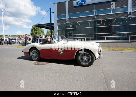 1955 Austin Healey 100 Le Mans Banque D'Images