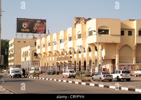 Street à Assouan Egypte Banque D'Images