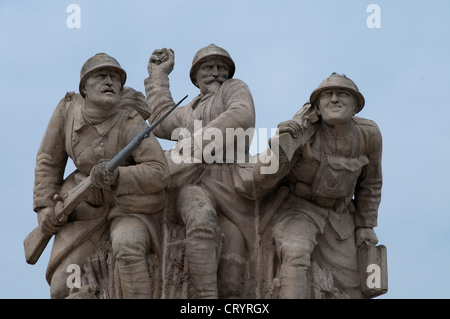 Ferme de Navarin Monument, Champagne, France Banque D'Images