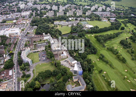 Vue aérienne de l'université de Roehampton, Londres SW15 Banque D'Images
