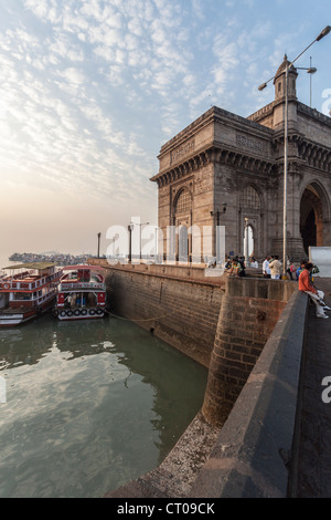 Gateway of India, Mumbai, Inde dans la lumière du matin Banque D'Images