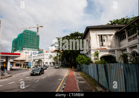 Le Georgetown Eastern and Oriental Hotel est un hôtel de style colonial à Penang construit 1885 par les Frères Sarkies. Banque D'Images