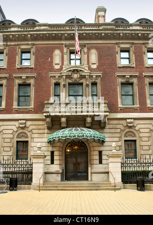 Andrew Carnegie Mansion / Cooper-Hewitt National Design Museum à Manhattan, New York, USA. Banque D'Images